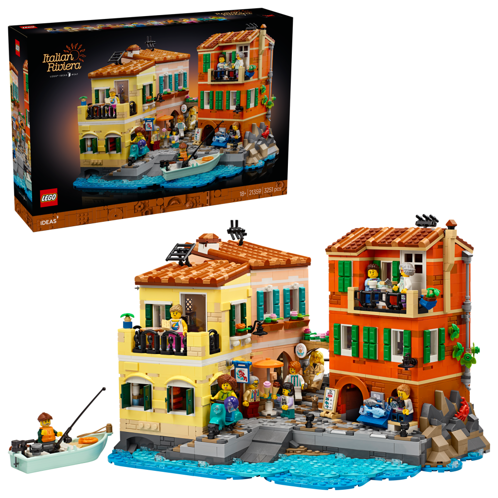 LEGO Ideas 21359 Italian Riviera 6 1024x1024