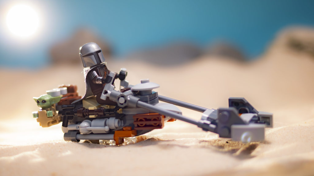 speeder side on