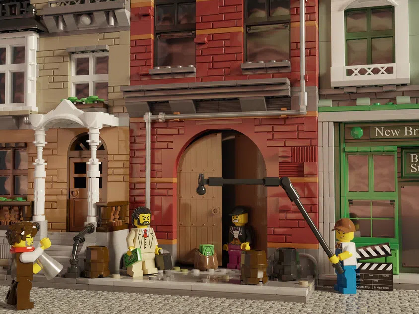 LEGO Ideas Movie Set Close Up