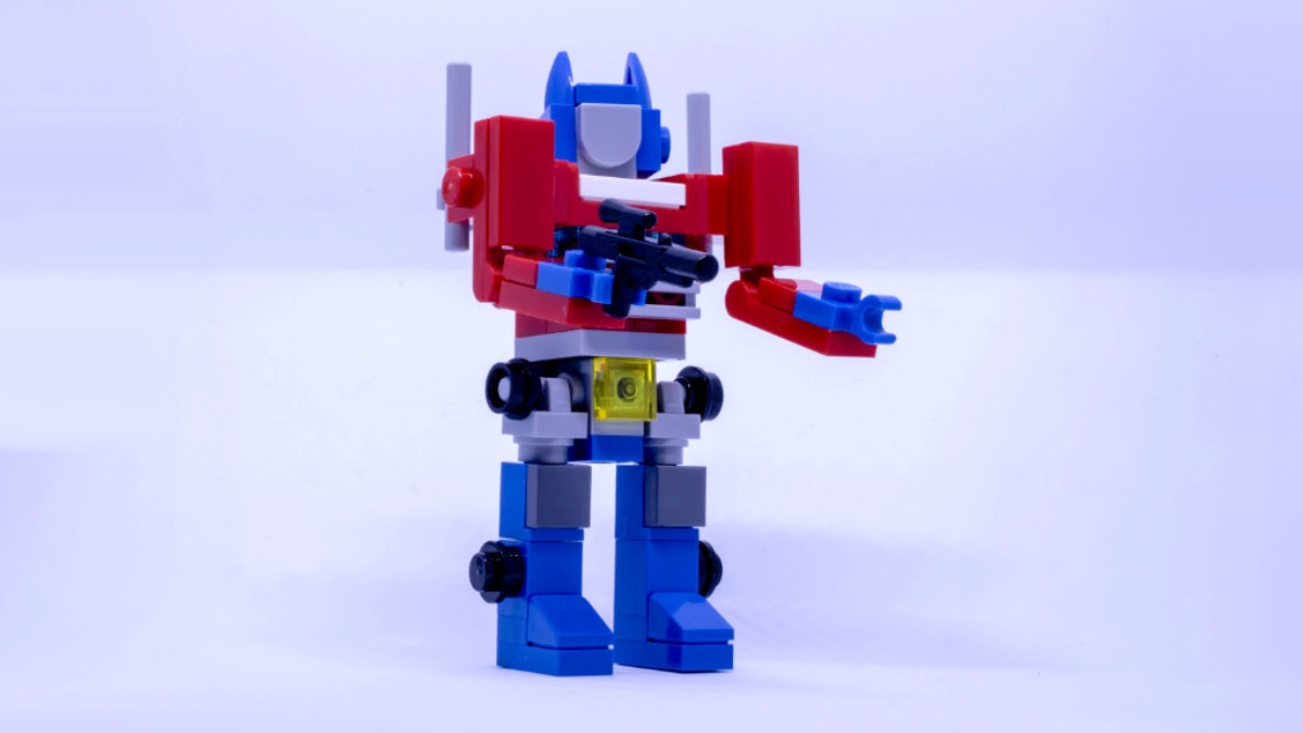 Build a mini LEGO Optimus Prime while you wait for the big one