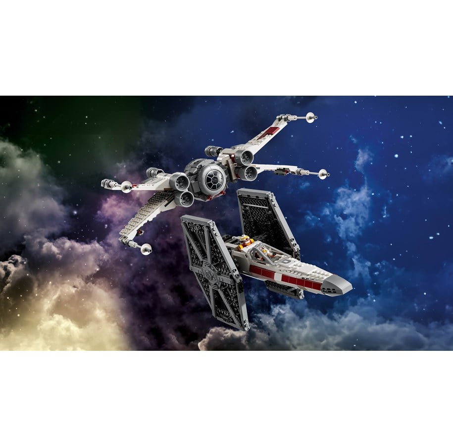 LEGO Star Wars 75393 TIE Fighter and X Wing Mash up 4