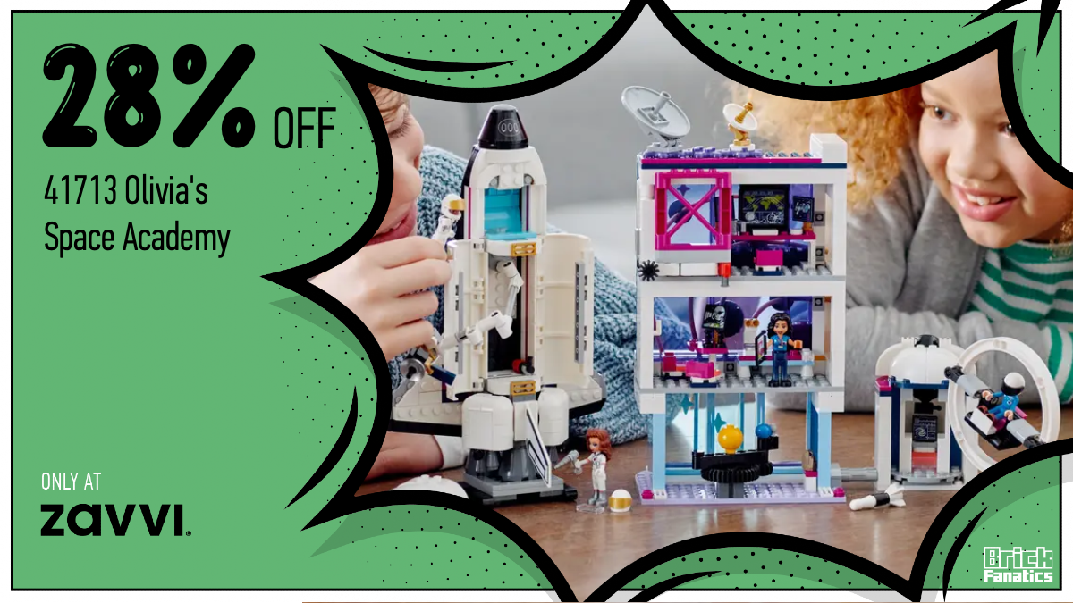 LEGO Friends fans will be over the moon with 28% off 41713 Olivia's Space Academy