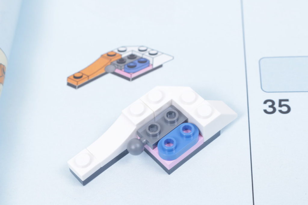 How to recolour LEGO Creator 3 in 1 31129 Majestic Tiger white 6 1024x683