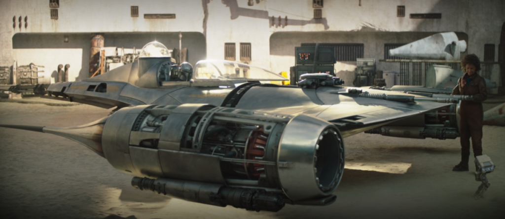 Naboo Starfighter The book of Boba Fett 1024x445