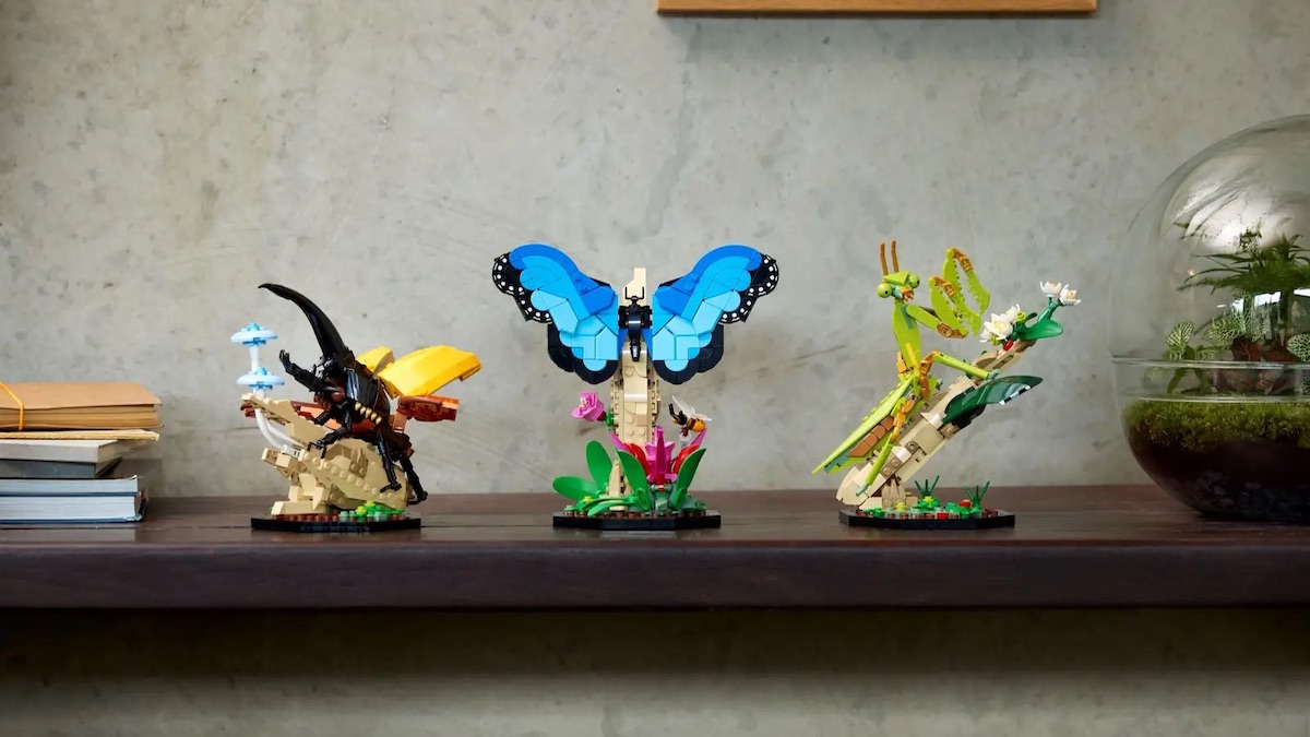 Opinions are divided on if LEGO Insects are creepy or cute