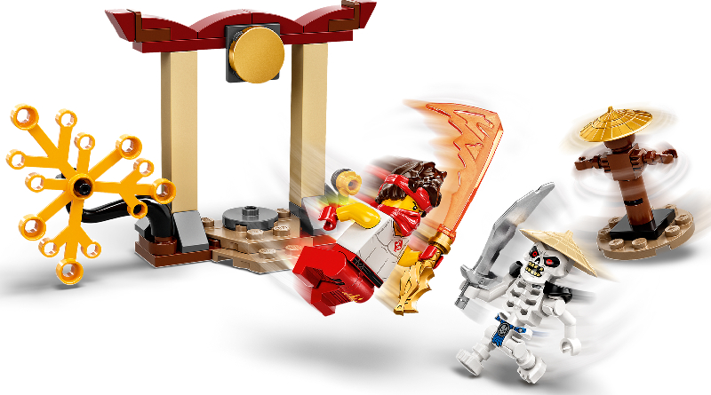 First look at LEGO NINJAGO 71370 Epic Battle Set - Kai vs. Skulkin
