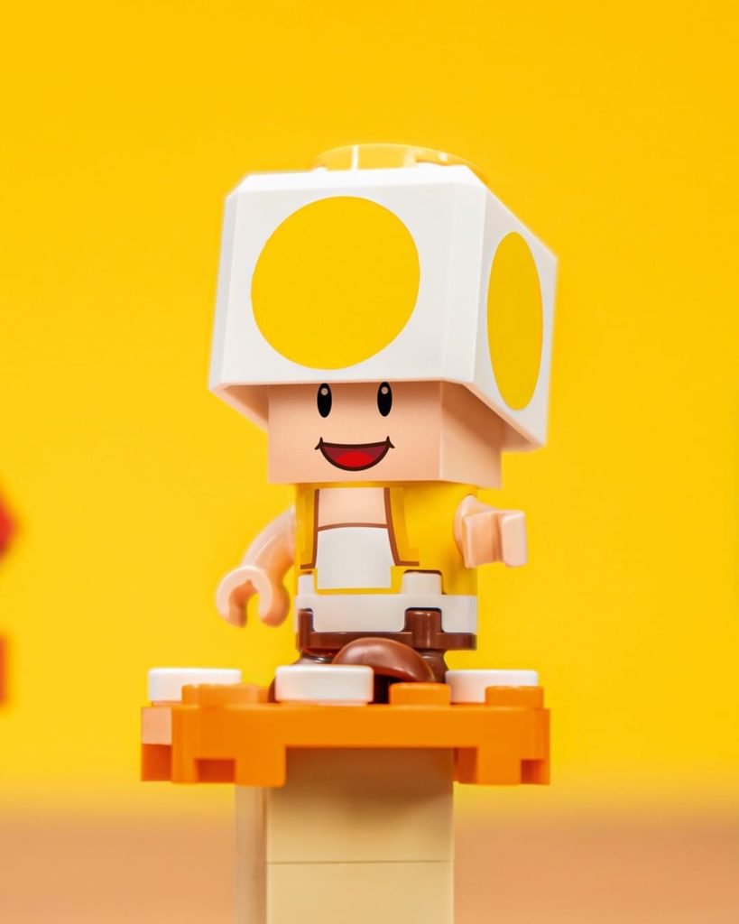 LEGO Super Mario Yellow Toad