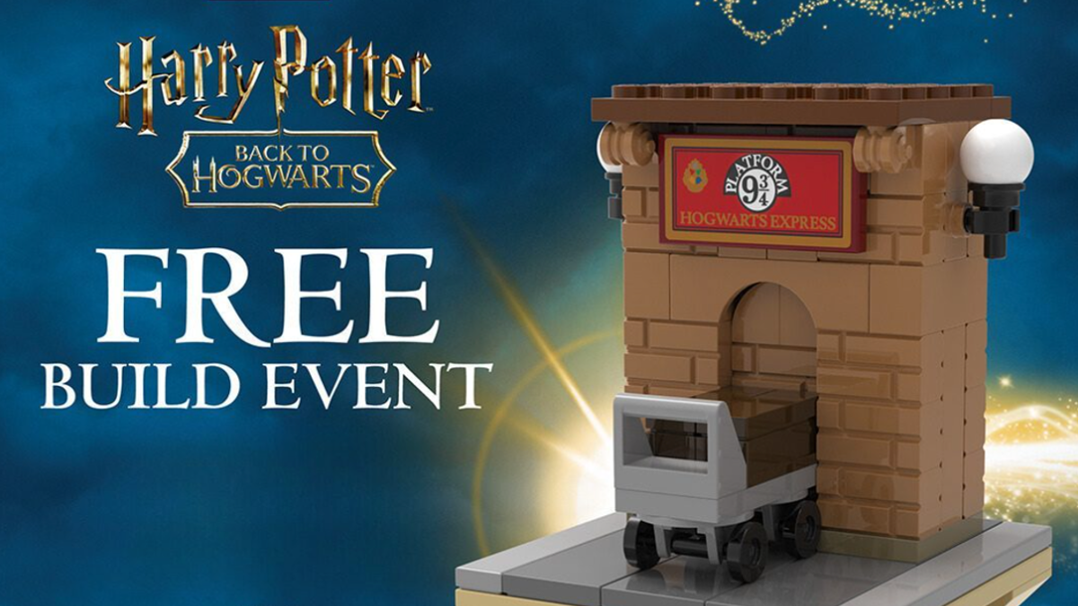 Free LEGO Harry Potter Platform 9¾ build at Barnes & Noble