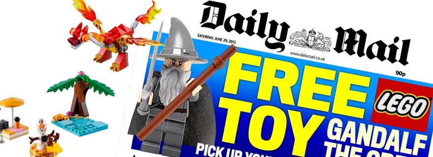 Campaigning against the LEGO Group and Daily Mail association