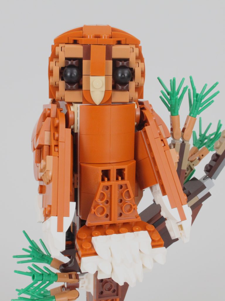 lego creator 3 in 1 31154 forest animals red fox review owl model 17 768x1024