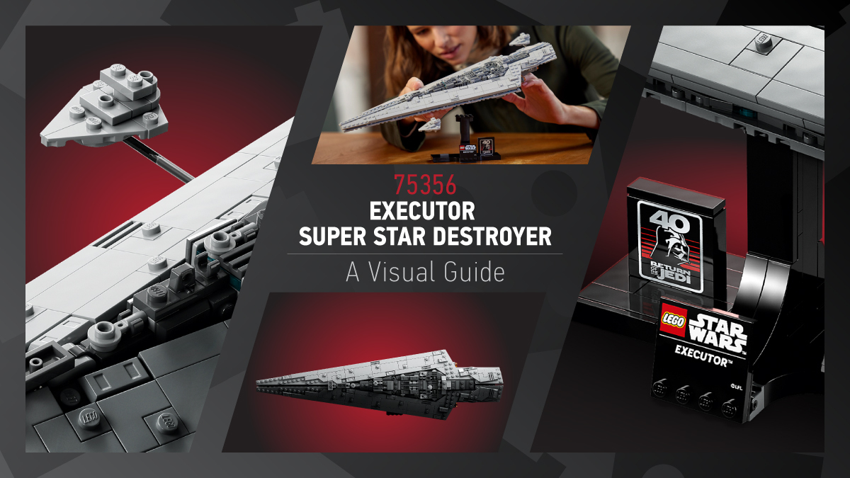 LEGO Star Wars 75356 Executor Super Star Destroyer visual tour and gallery