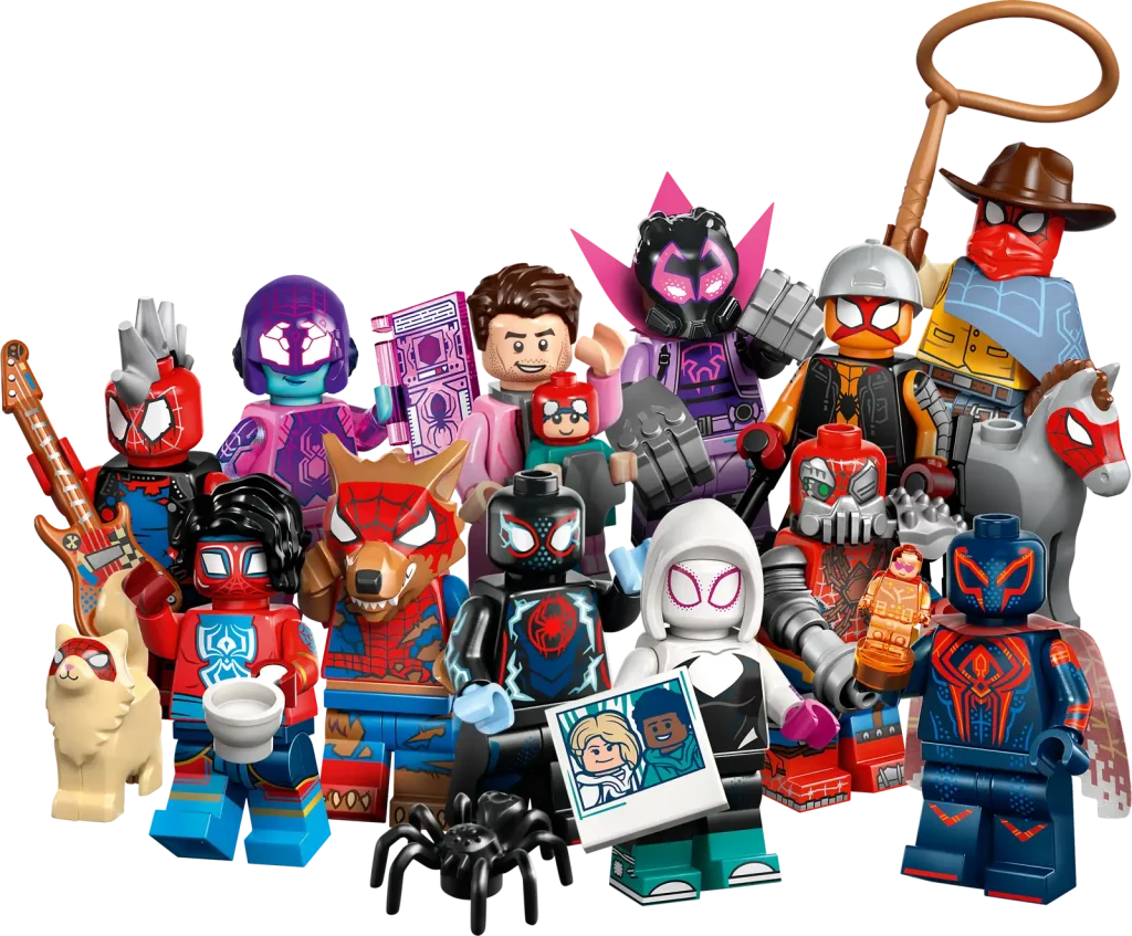 LEGO Collectible Minifigures 71050 Spider Man Across the Spider Verse  1024x847