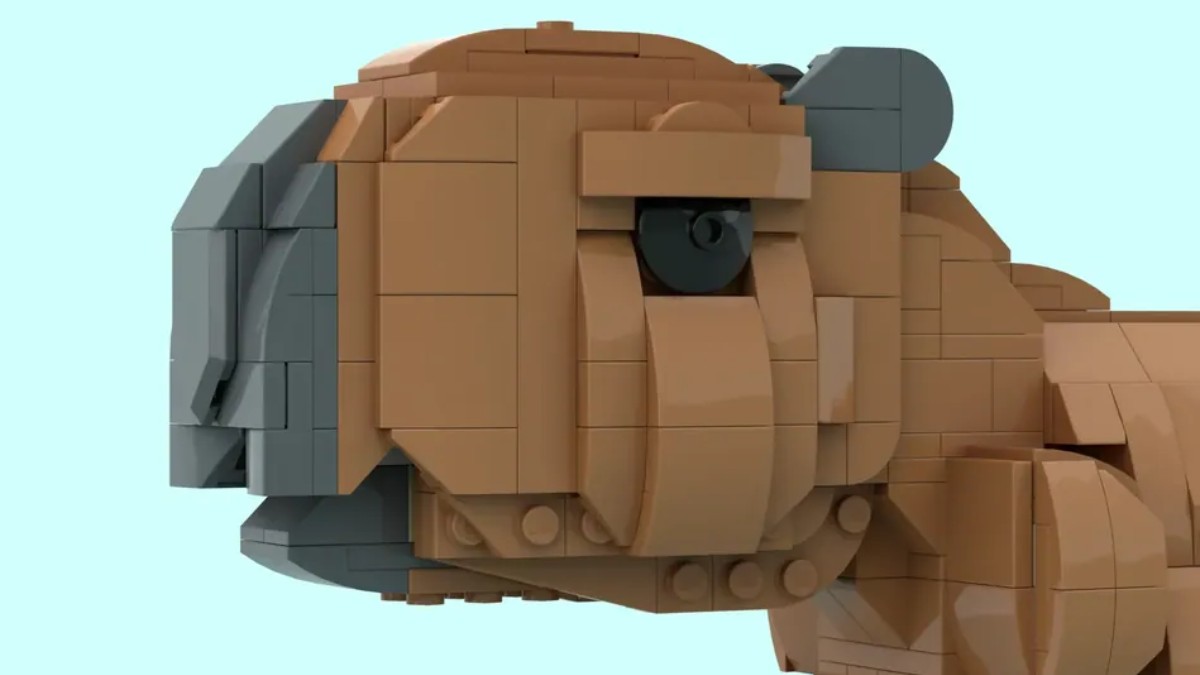 Brick-built capybara would be ideal addition to LEGO Ideas fauna