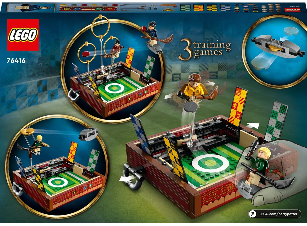 LEGO Harry potter 76416 quidditch trunk box back