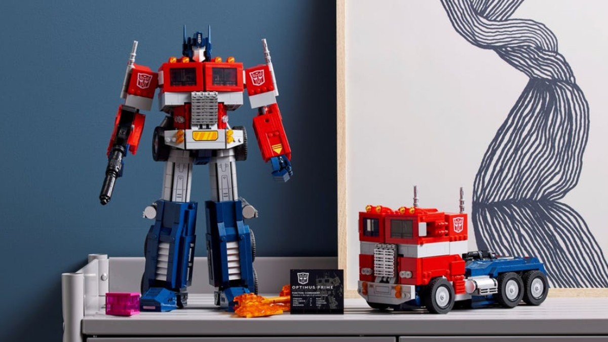 Make a huge saving on LEGO ICONS 10302 Optimus Prime at Zavvi