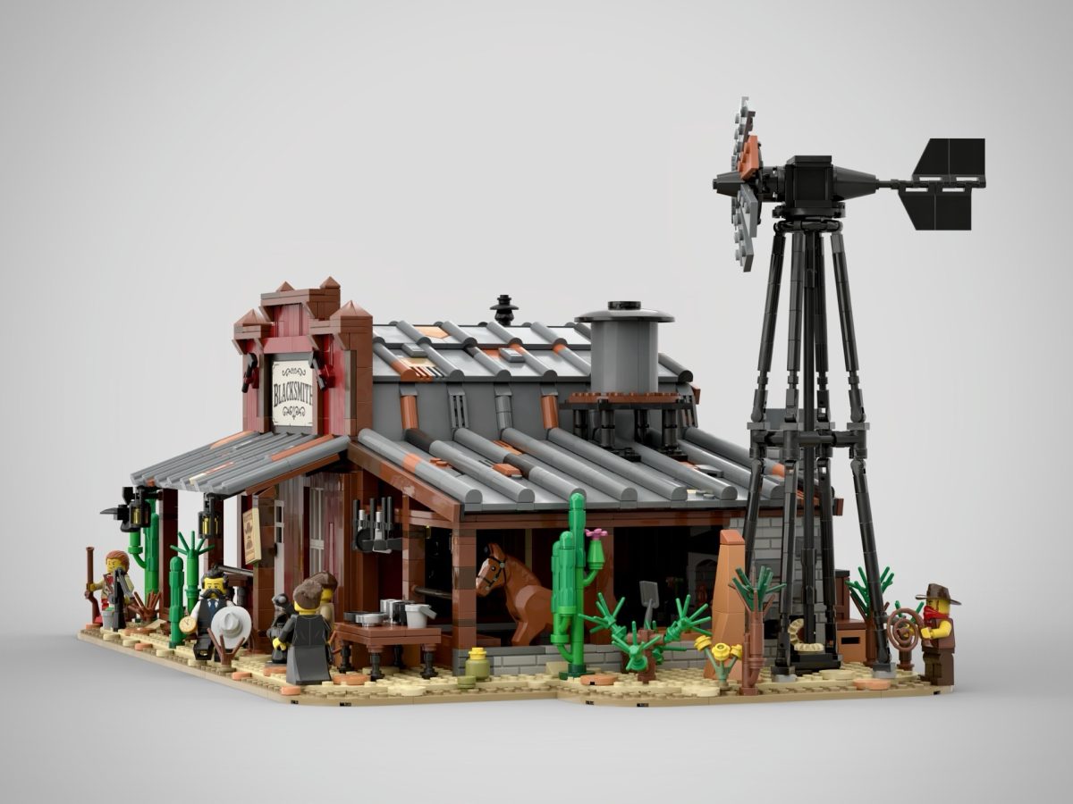 LEGO BrickLink Series 9 Wild West Blacksmith 5 1200x900