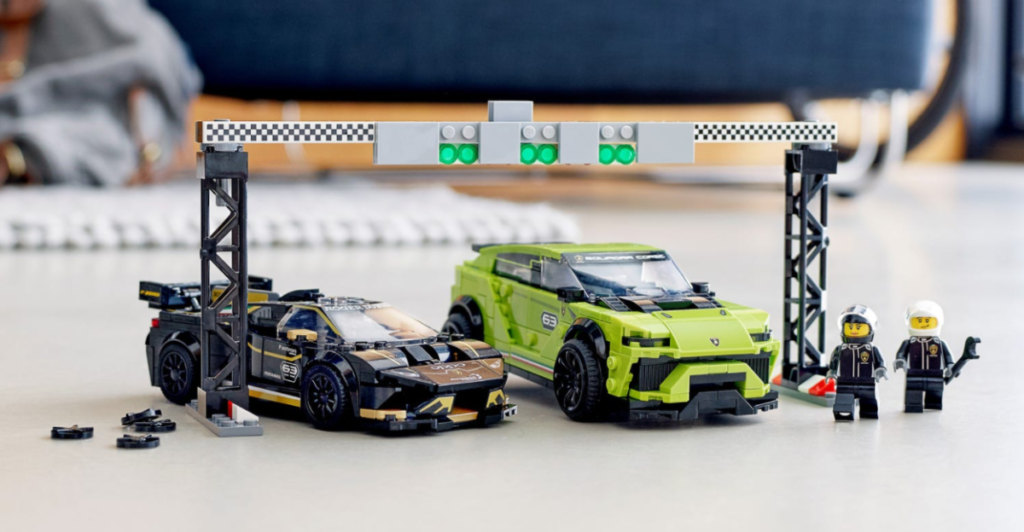 LEGO Speed Champions 76899 Lamborghini Urus ST X Lamborghini Huracan Super Trofeo EVO lifestyle 1024x532