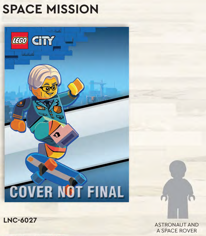 lego city space mission activity book