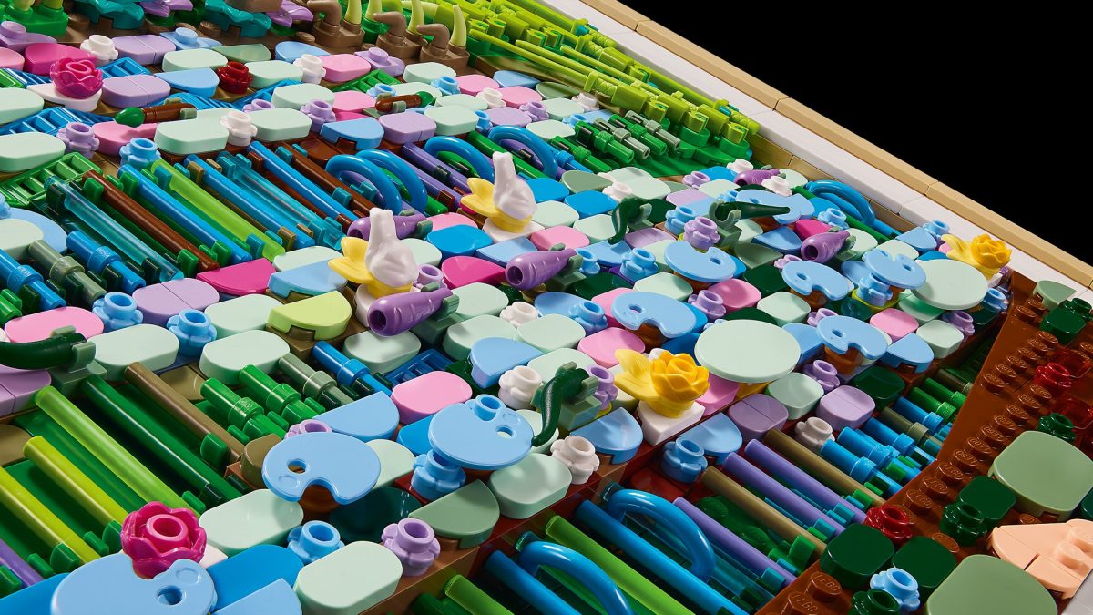 LEGO Art 31220 Claude Monet – Bridge over a Pond of Water Lilies 22 1200x675