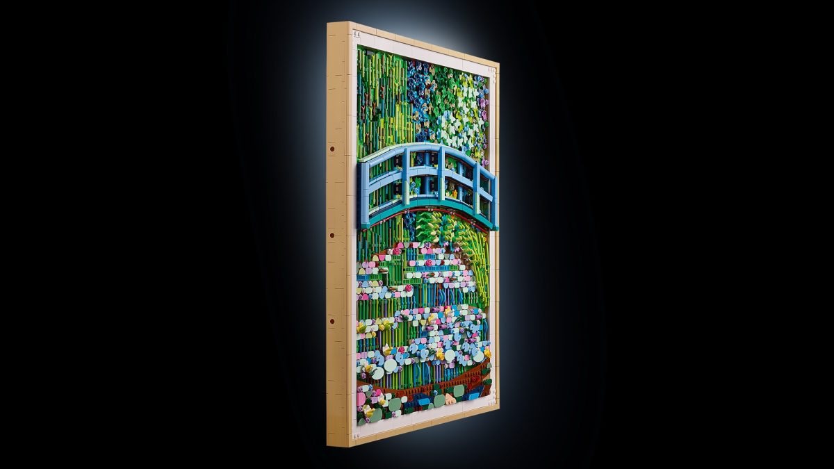 LEGO Art 31220 Claude Monet – Bridge over a Pond of Water Lilies 21 1200x675