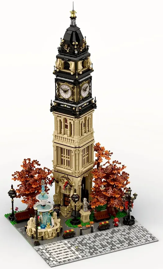 LEGO Ideas clock tower 4
