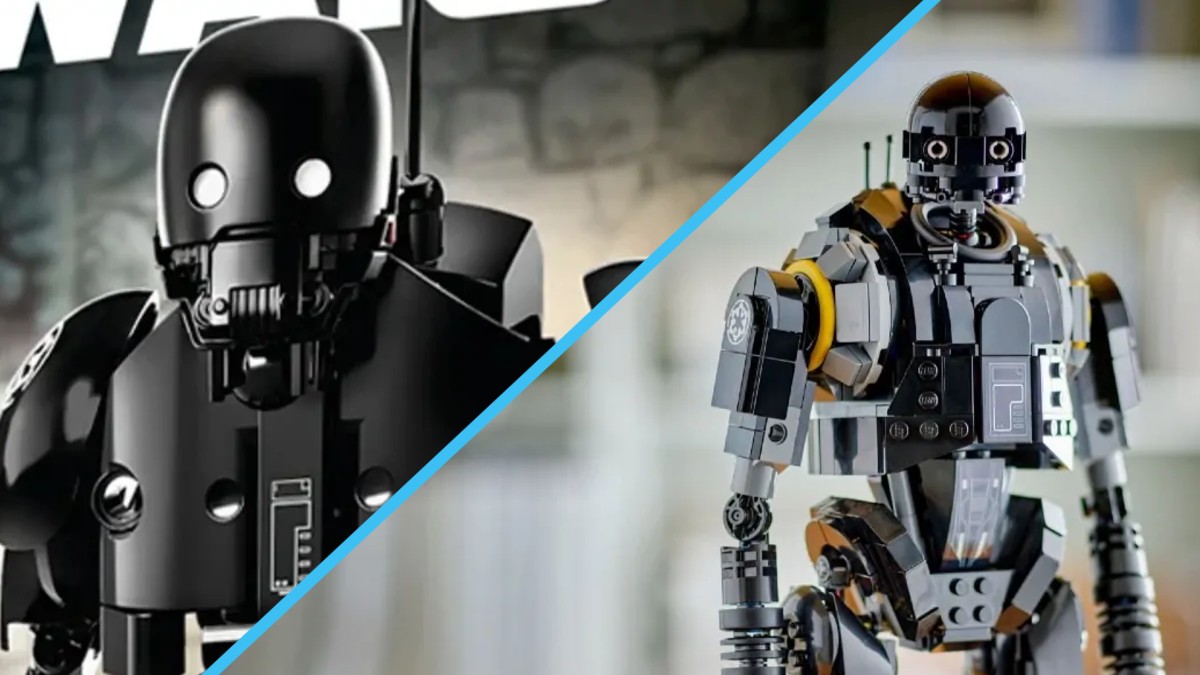 Comparing LEGO Star Wars K-2SO sets nearly 10 years later