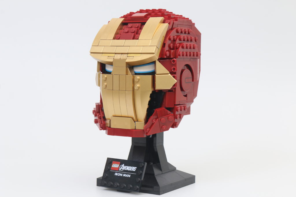 LEGO Marvel 76165 Iron Man Helmet review main