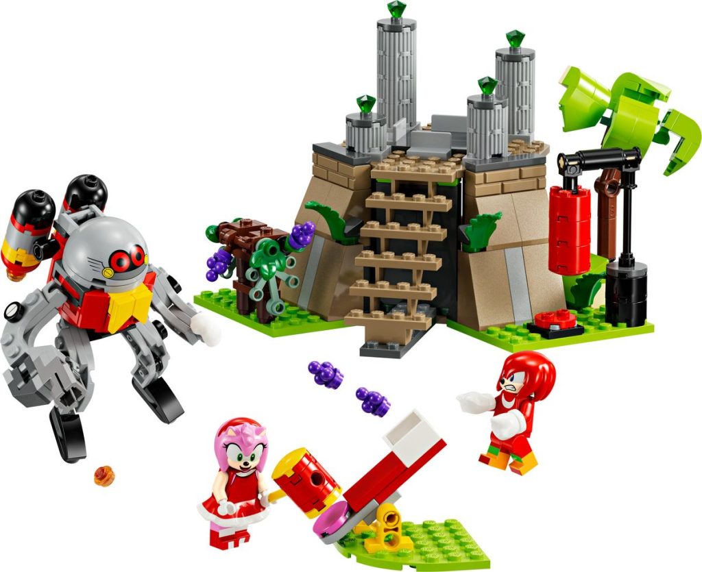 76998 LEGO Knuckles und der Schrein des Master Emerald 1 1024x835