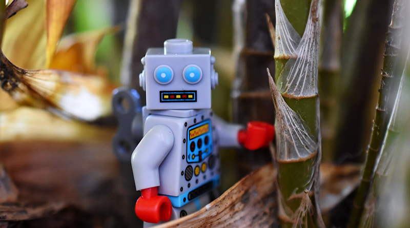 Brick Pic of the Day: Escaped robot