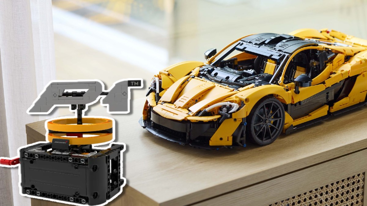LEGO Technic McLaren P1 Logo GWP officially revealed