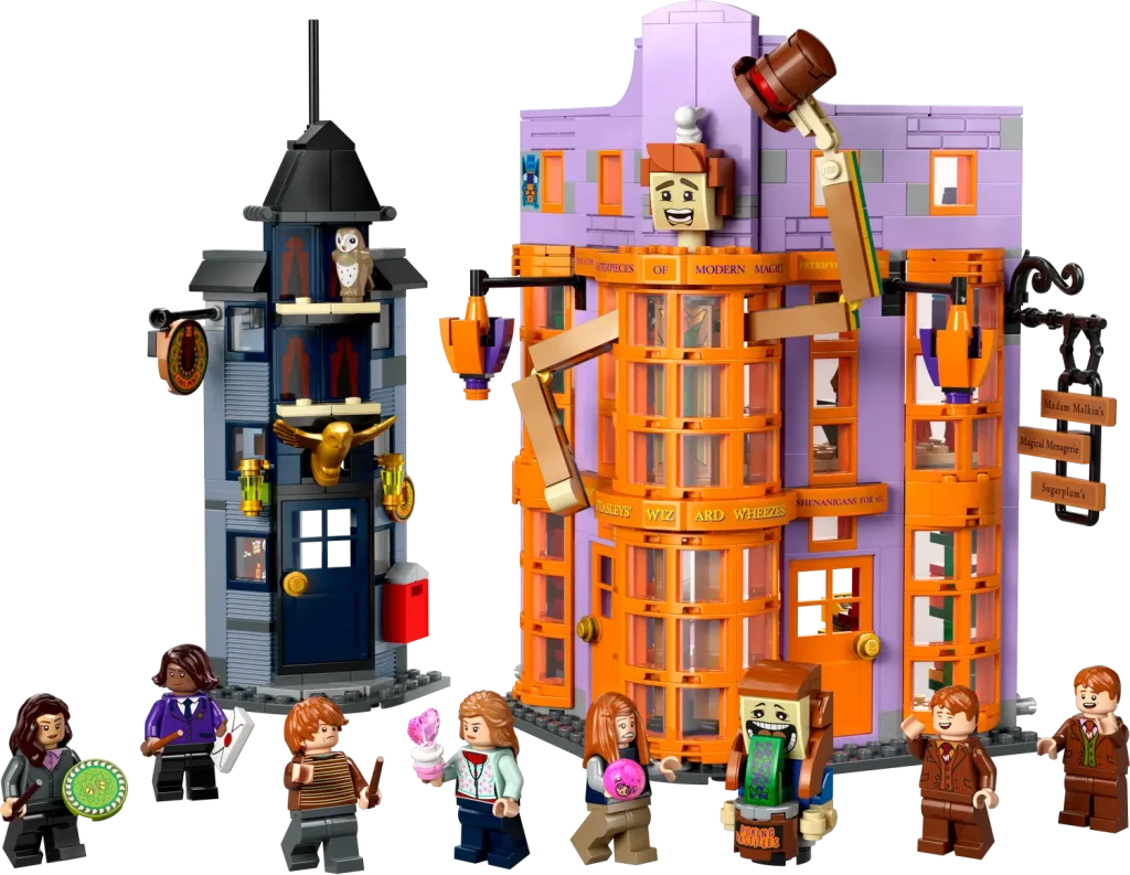 LEGO Harry Potter 76422 Diagon Alley Weasleys Wizard Wheezes 3 1024x793