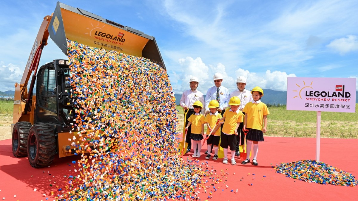 Construction of the world's largest LEGOLAND has begun