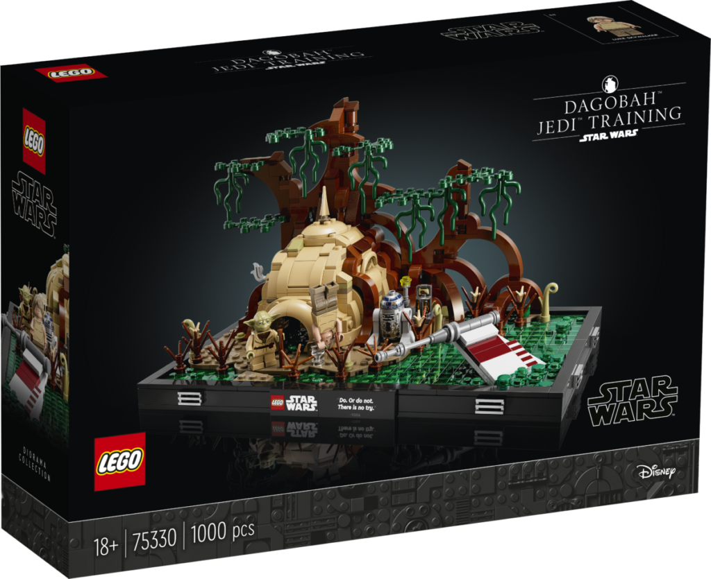 LEGO Star Wars 75330 Dagobah Jedi Training diorama set 01 1024x835