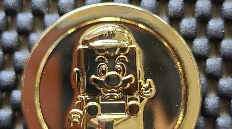 Check out these limited edition LEGO Super Mario coins