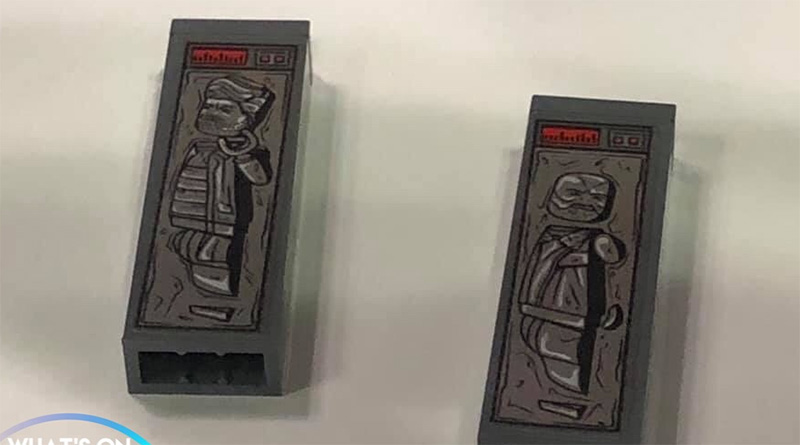 LEGO Star Wars 75292 The Razor Crest Carbonite blocks and interior revealed