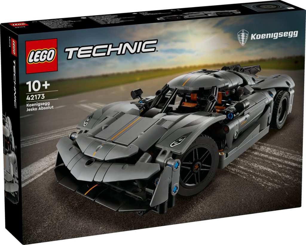42173 LEGO Koenigsegg Jesko Absolut Supersportwagen in Grau 1024x819