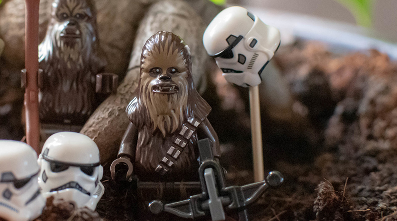 Brick Pic of the Day: Wookiee revolt