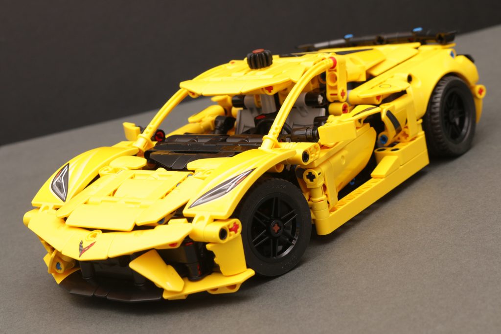 LEGO Technic 42205 Chevrolet Corvette Stingray 42204 Fast and Furious Toyota Supra MK4 and 42203 Tipping Dump Truck reviews 42i 1024x683