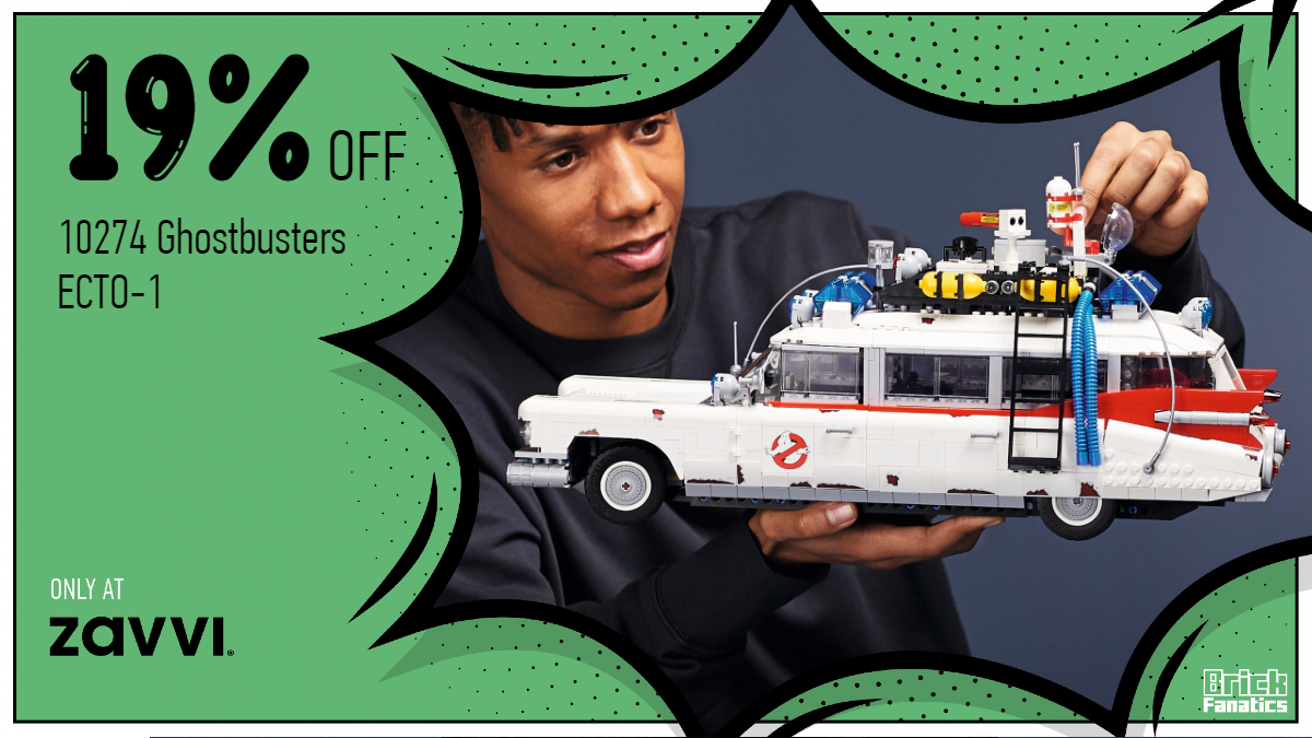 Zavvi discounts LEGO Icons 10274 Ghostbusters ECTO-1 in huge LEGO deal