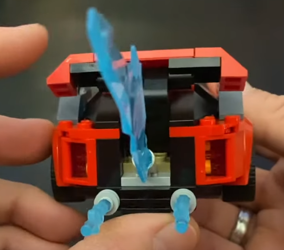 LEGO Marvel 76244 Miles Morales Vs. Morbius car reverse JB Spielwaren review