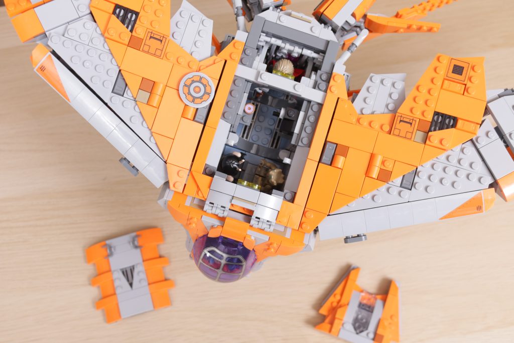 LEGO Marvel Super Heroes 76193 The Guardians Ship critique review rebuild 6 1024x683