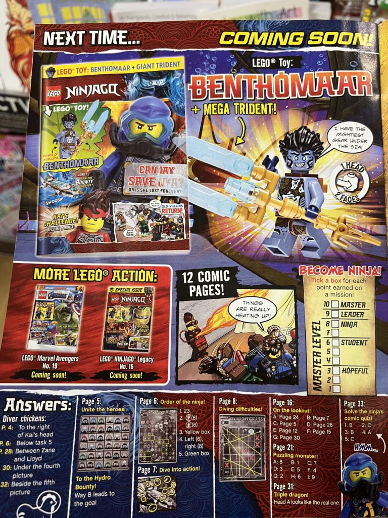 LEGO NINJAGO magazine issue 85 gift