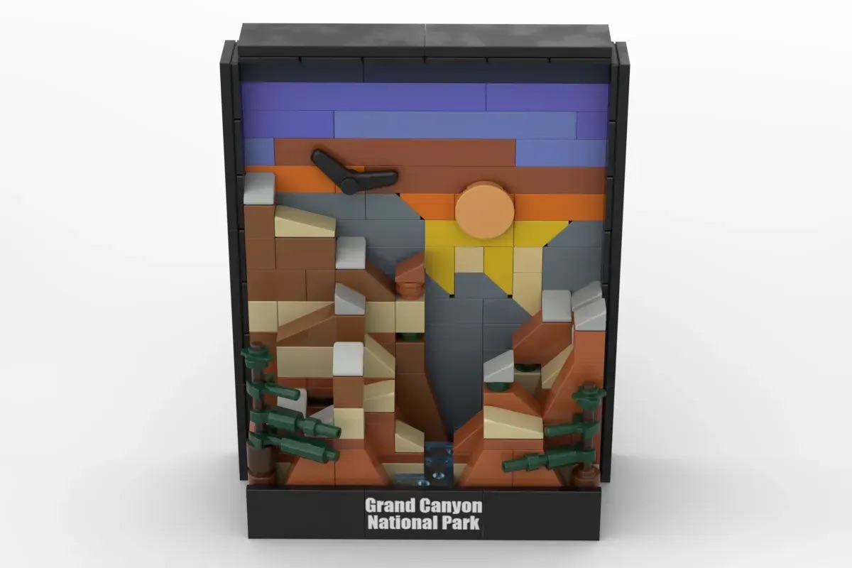 LEGO Ideas Americas National Parks Iconic Postcards 5