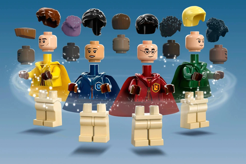 LEGO Harry potter 76416 quidditch trunk minifigures