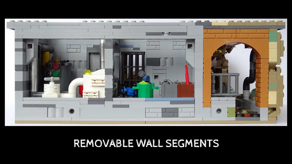 LEGO Ideas Basement Storage 3
