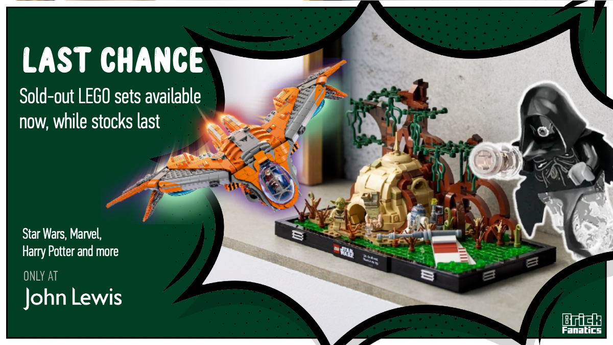 Last chance to pick up sold-out LEGO Star Wars, Harry Potter, and Marvel sets