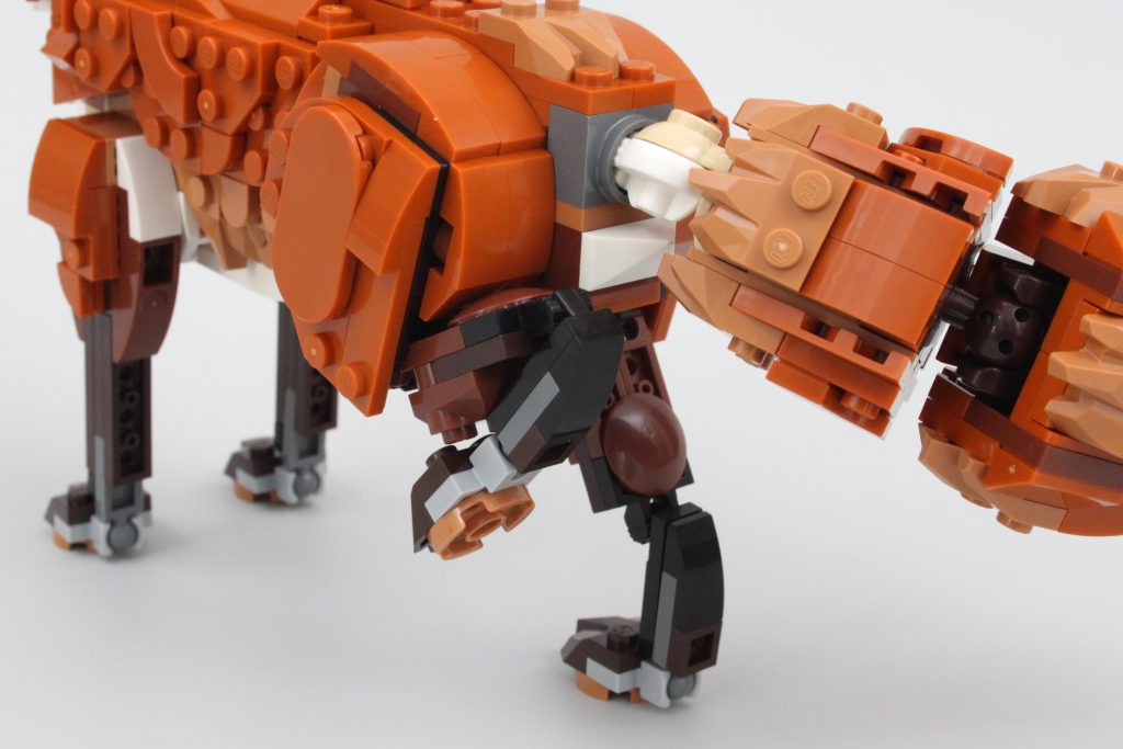 lego creator 3 in 1 31154 forest animals red fox review fox model 22 1024x683