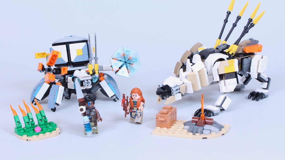 LEGO Horizon Adventures 77037 Aloy & Varl vs. Shell-Walker & Sawtooth review
