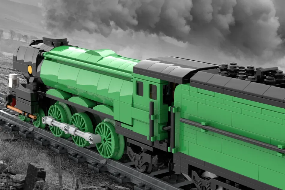 LEGO Ideas Flying Scotsman LNER Class A3 4472 4 6 2 Pacific Steam Locomotive 3