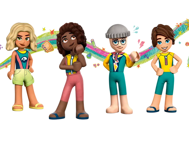 LEGO Friends 41734 Sea Rescue Boat Mini Dolls